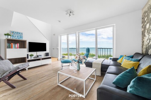 Waterkant - direkt am Wasser, Infrarot-Sauna, Wihrlwanne, Kamin, E-Ladesäule