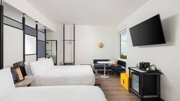 Premium bedding, in-room safe, laptop workspace, blackout curtains