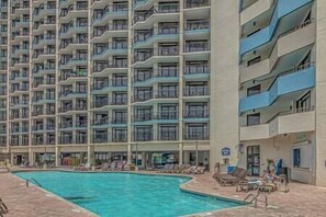 Indoor pool, a heated pool - Updated 3BR w/ Views & Waterpark (Myrtle Beach)