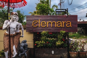 Front of property - Elemara  (Ubud)