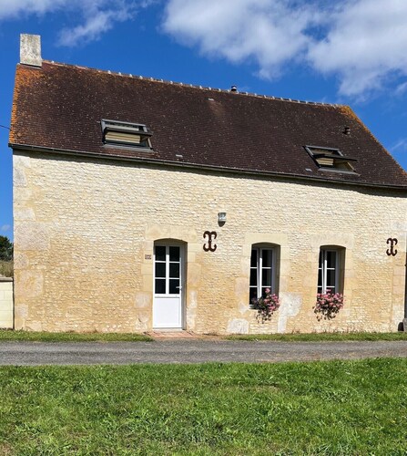 Gîte de la Dives in Normandy with terrace