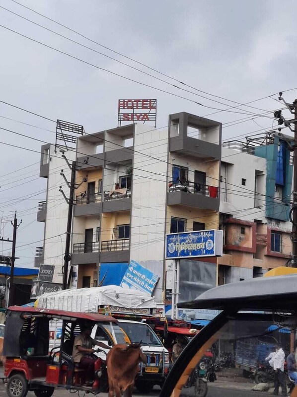 Overnatningsstedets facade