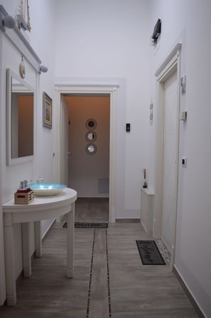 Interior entrance
