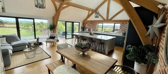Open Plan Barn Conversion in Herefordshire