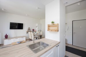 Apartment, 1 Bedroom, Terrace, Garden View | Living room - Warsaw Apartment With Garden by Renters (Warsaw)