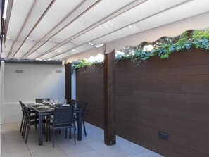 Outdoor dining - Luxury Apartment Cambrils (Cambrils)