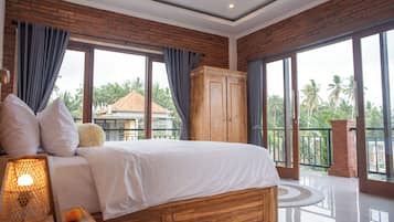 Luxury Villa, 3 Bedrooms, Private Pool, Garden View | 3 bedrooms, in-room safe, desk, laptop workspace