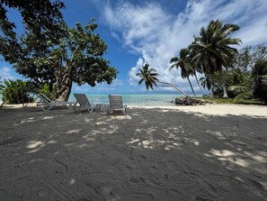Aan het strand