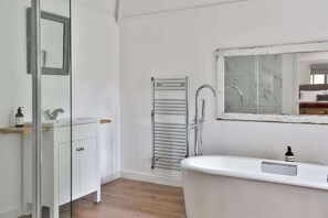 Shower, hair dryer