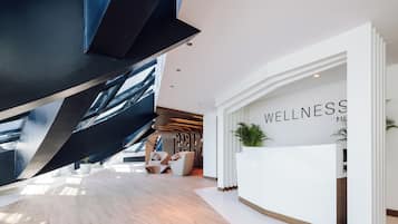 Behandlungsräume für Paare, Sauna, Körperbehandlungen, Aromatherapie