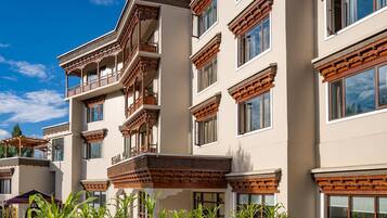 Fassade der Unterkunft