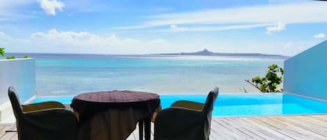 Luxury Suite, Ocean View | 1 bedroom, in-room safe, free WiFi