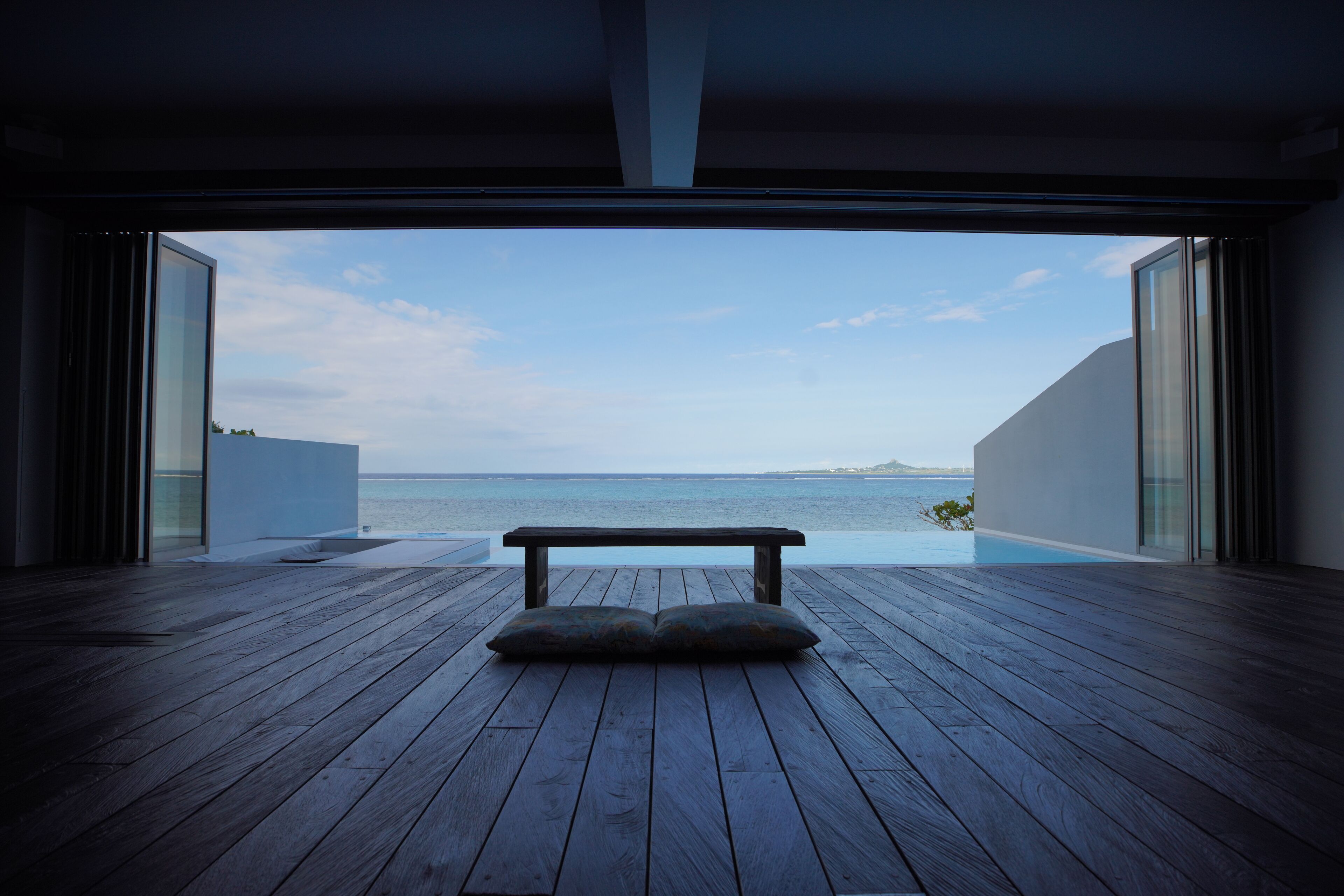 Luxury-Suite, Meerblick | 1 Schlafzimmer, Zimmersafe, kostenloses WLAN