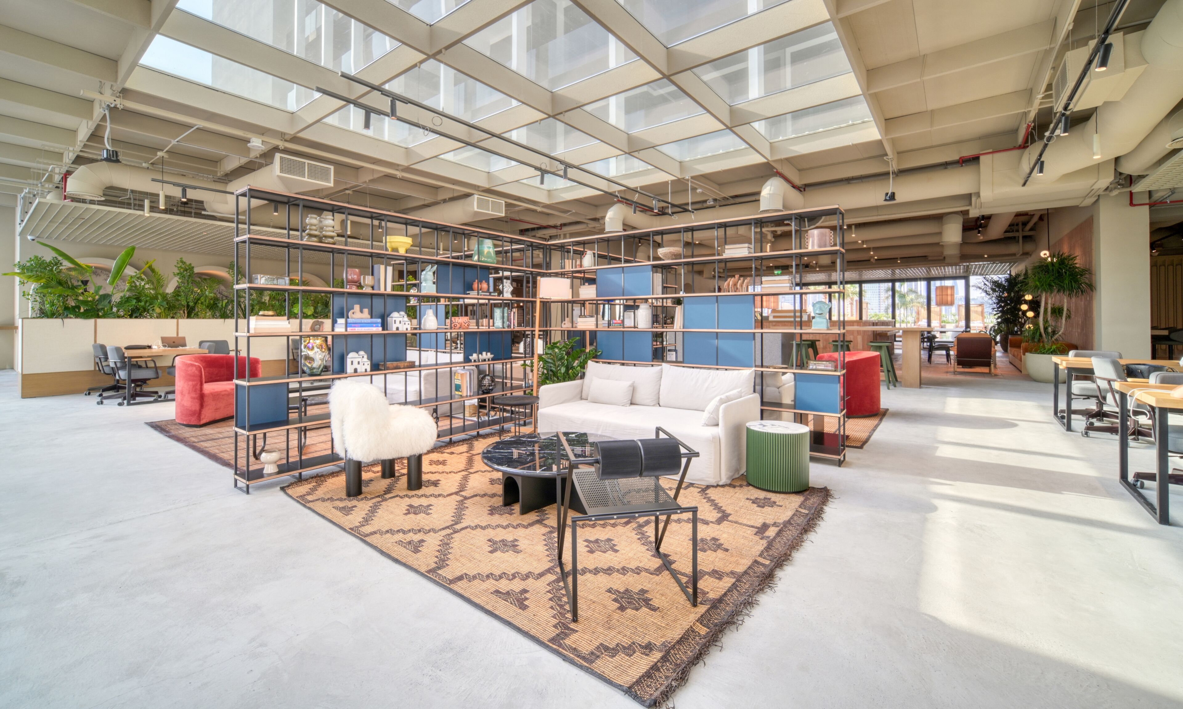 Sitzecke in der Lobby