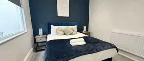 2 Schlafzimmer, Bügeleisen/Bügelbrett, kostenloses WLAN, Bettwäsche