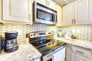 Apartment (2 Bedrooms) | Interior - Patio + Pool Access: North Myrtle Beach Retreat! (North Myrtle Beach)