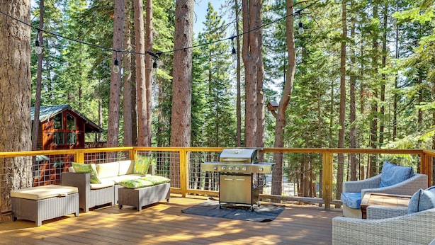 Front of property - Forest-view Haven w/ Game Room: Tahoe City Gem! (Tahoe City)