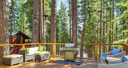 Forest-view Haven w/ Game Room: Tahoe City Gem!