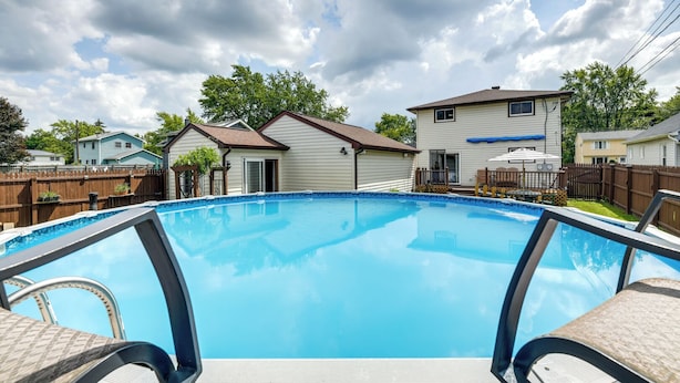 Outdoor pool - Central Apt in Cheektowaga w/ Private Deck! (Buffalo)