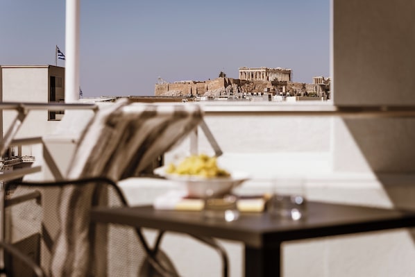 Two Bedroom Loft Akropolis View | Terrasse/Patio