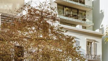 Fachada de la propiedad