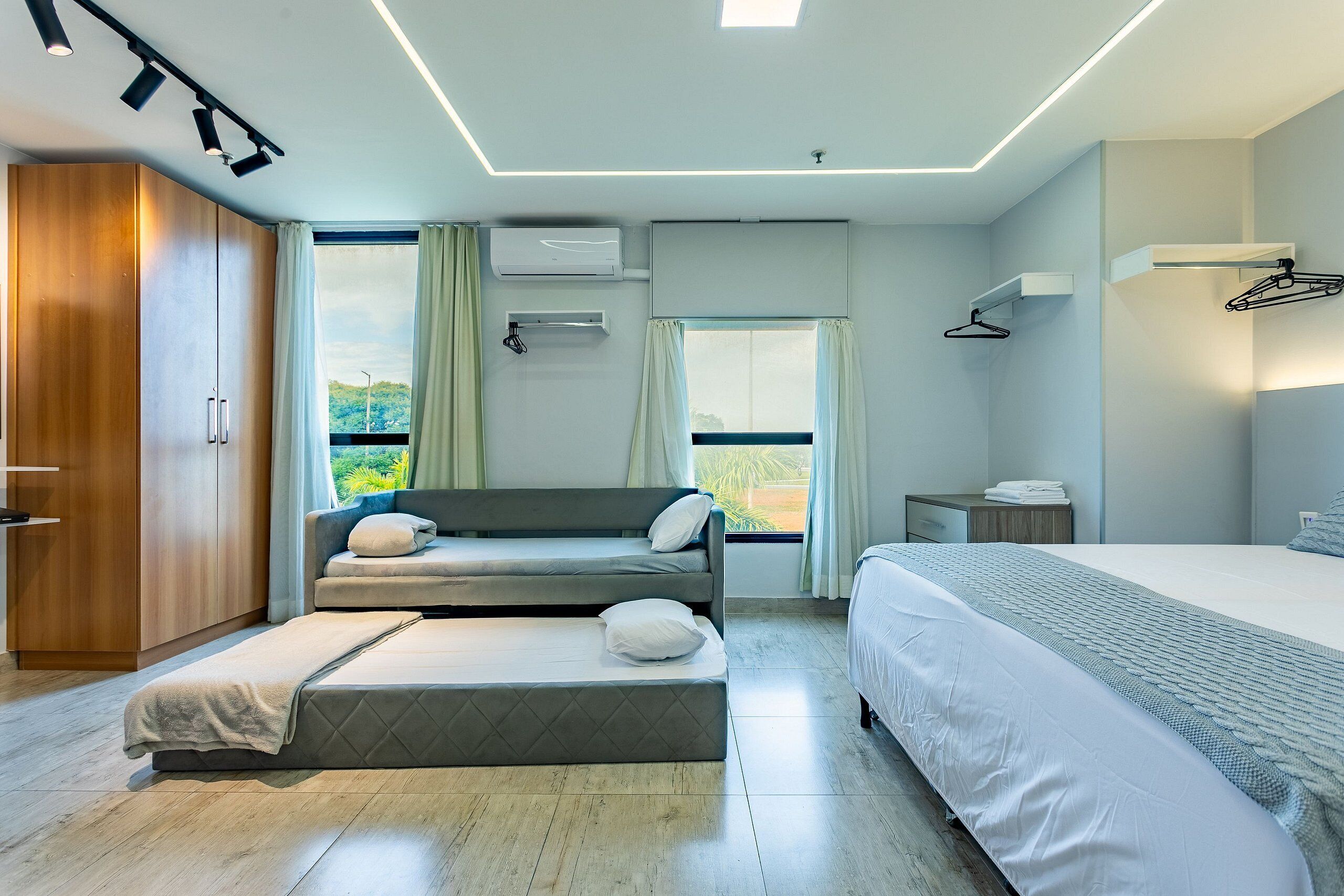 Maravilhoso Apt comfort hotel Tagua 2 | Blackout curtains, iron/ironing board, free WiFi, bed sheets