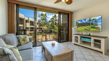 Lägenhet - 1 sovrum | Vardagsrum | Smart-tv