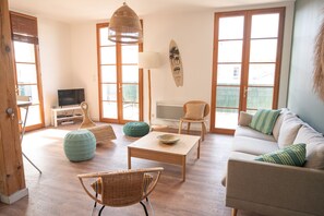 TV - Appartement 5p Plein Centre Avec Grande Terrasse (Soorts-Hossegor)