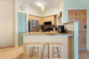 Fridge, microwave, oven, stovetop - Purple Shells Only: Pool Access | 500ft. to Beach (Kill Devil Hills)