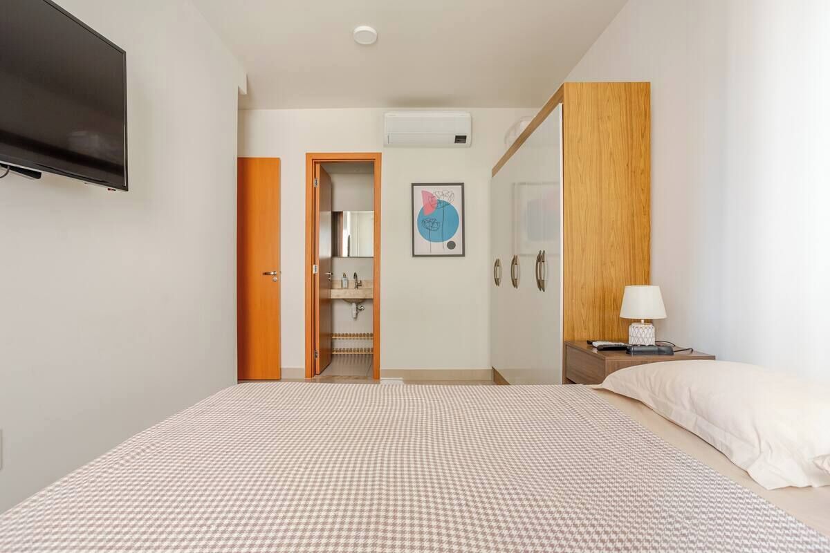 Apartamento, 2 quartos, vista para a cidade | 2 quartos, Wi-Fi de cortesia