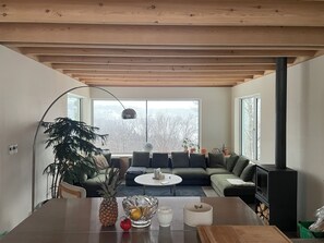 Fernseher, Kamin, Videospiele, Bücher