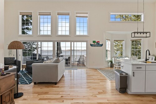 Lovely new home right on Lake Champlain