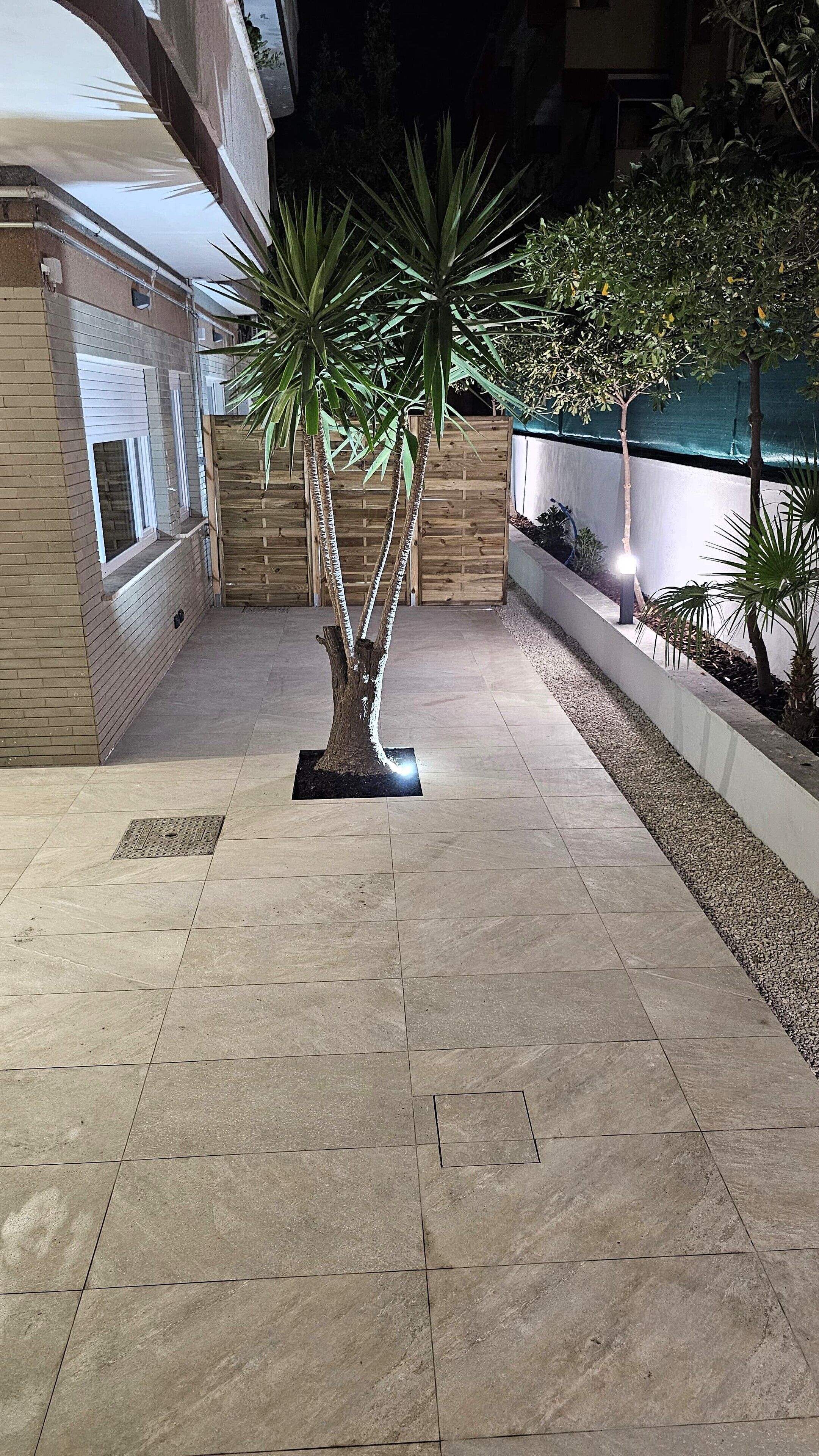 Enceinte de l’hébergement