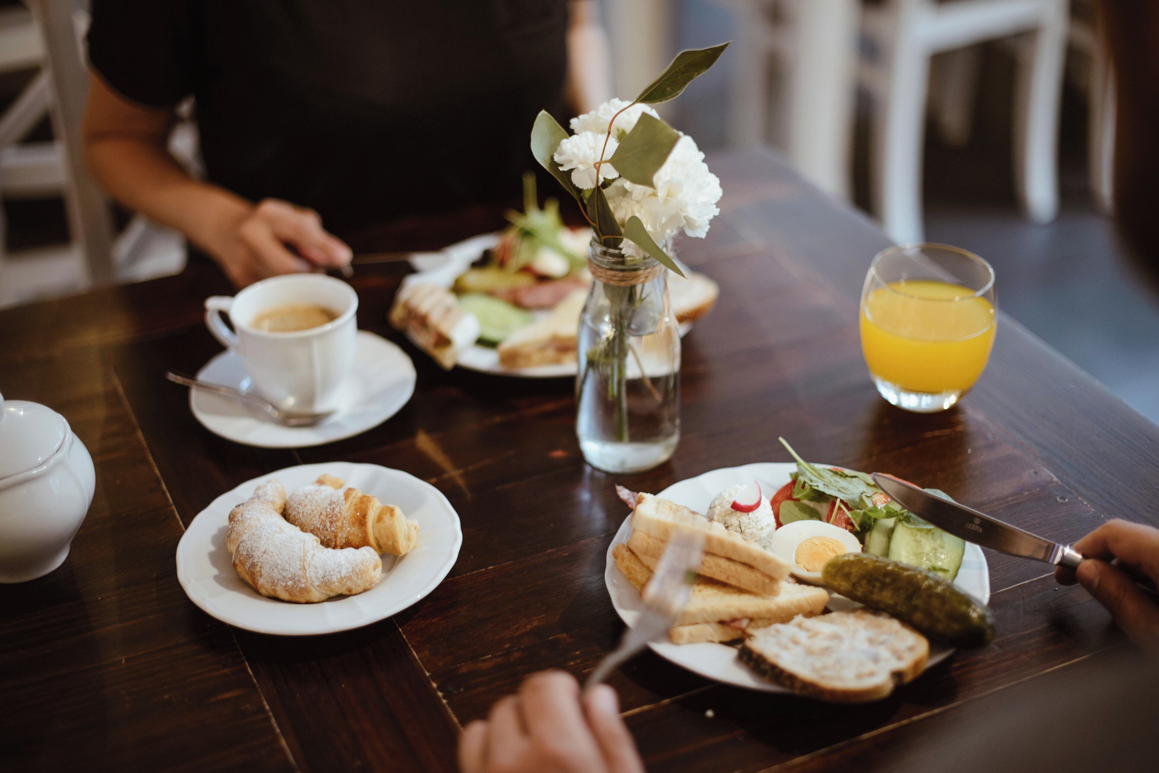 Breakfast area