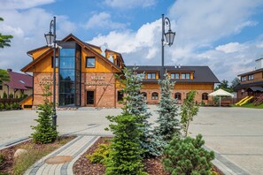 Façade de l’hébergement