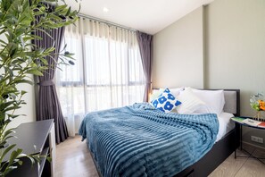 1 soverom, strykejern/-brett, wi-fi og sengetøy