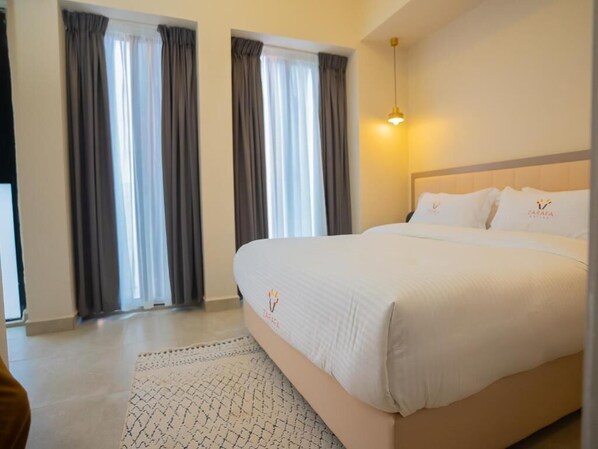 1 chambre, fer et planche Ă repasser, Wi-Fi, draps fournis