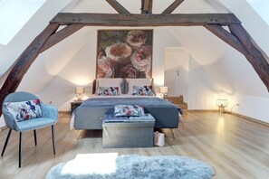 4 chambres, fer et planche à repasser, accès au Wi-Fi (inclus)