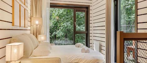 Cottage | 1 bilik tidur, dilengkapkan perabot secara berasingan, cadar katil