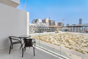 Classic Apartment, Balcony, City View | Balcony - Waves - Stylish 1BR in JVC with Balcony & Pool  (Dubai)