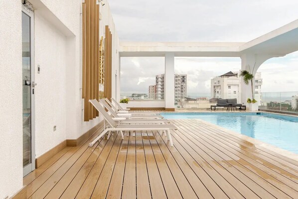 Pool - Brickell apart hotel (Santo Domingo)