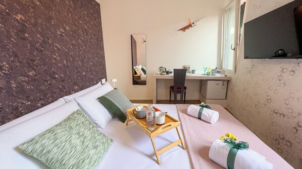 2 Schlafzimmer, kostenloses WLAN, Bettwäsche