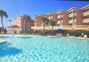 Pool - Ocean View, Pools, Private Balcony Cruise Parking! (Galveston)