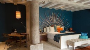 Deluxe Single Room, Garden View | Premium bedding, down comforters, minibar, in-room safe - HOTEL & SPA DOÑA URRACA QUERETARO (Querétaro)