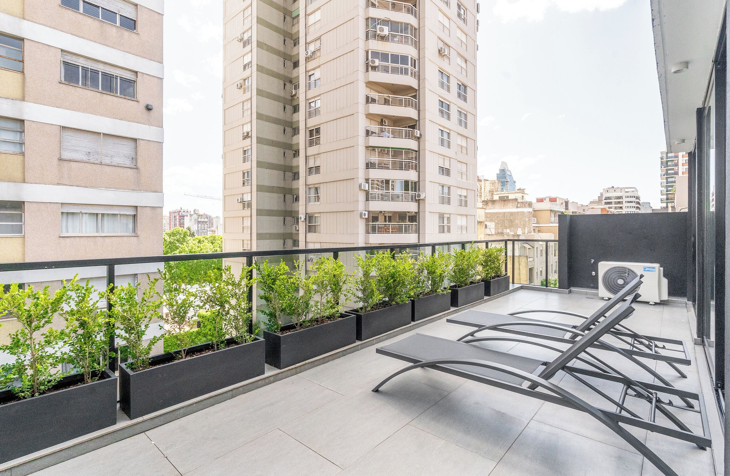 Terraza en la azotea