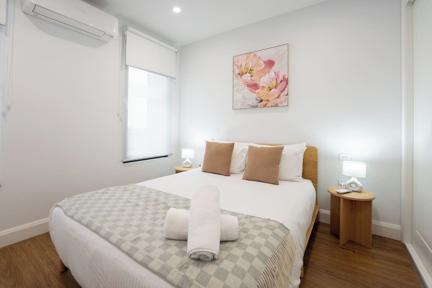 3 bedrooms, iron/ironing board, travel cot, WiFi