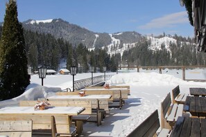 Terrace/patio - Berggasthof Willy Merkl (Schliersee)
