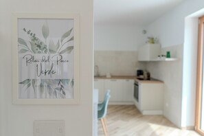 Comfort Apartment, 2 Bedrooms, Balcony, Mountain View | Private kitchen | Full-size fridge, oven, stovetop, dishwasher - Relais del Parco Verde e Relais del Parco Rosso (L'Aquila)