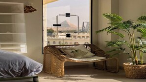 Unclassified image, 3 of 47, button - "Fancy Pyramids' view: Giza's Gem" 4 bedrooms, AC 
 (Giza)