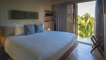 Palm View | 1 bedroom, premium bedding, in-room safe, individually decorated
